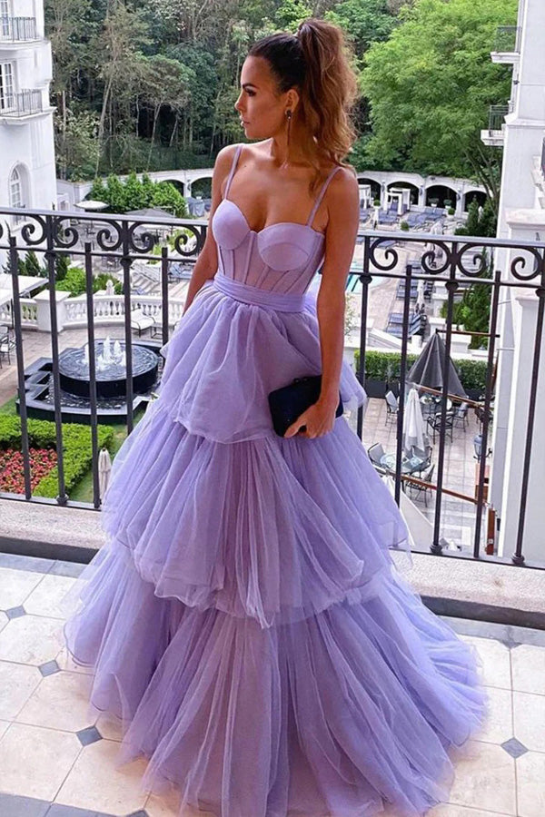 layered tulle dress